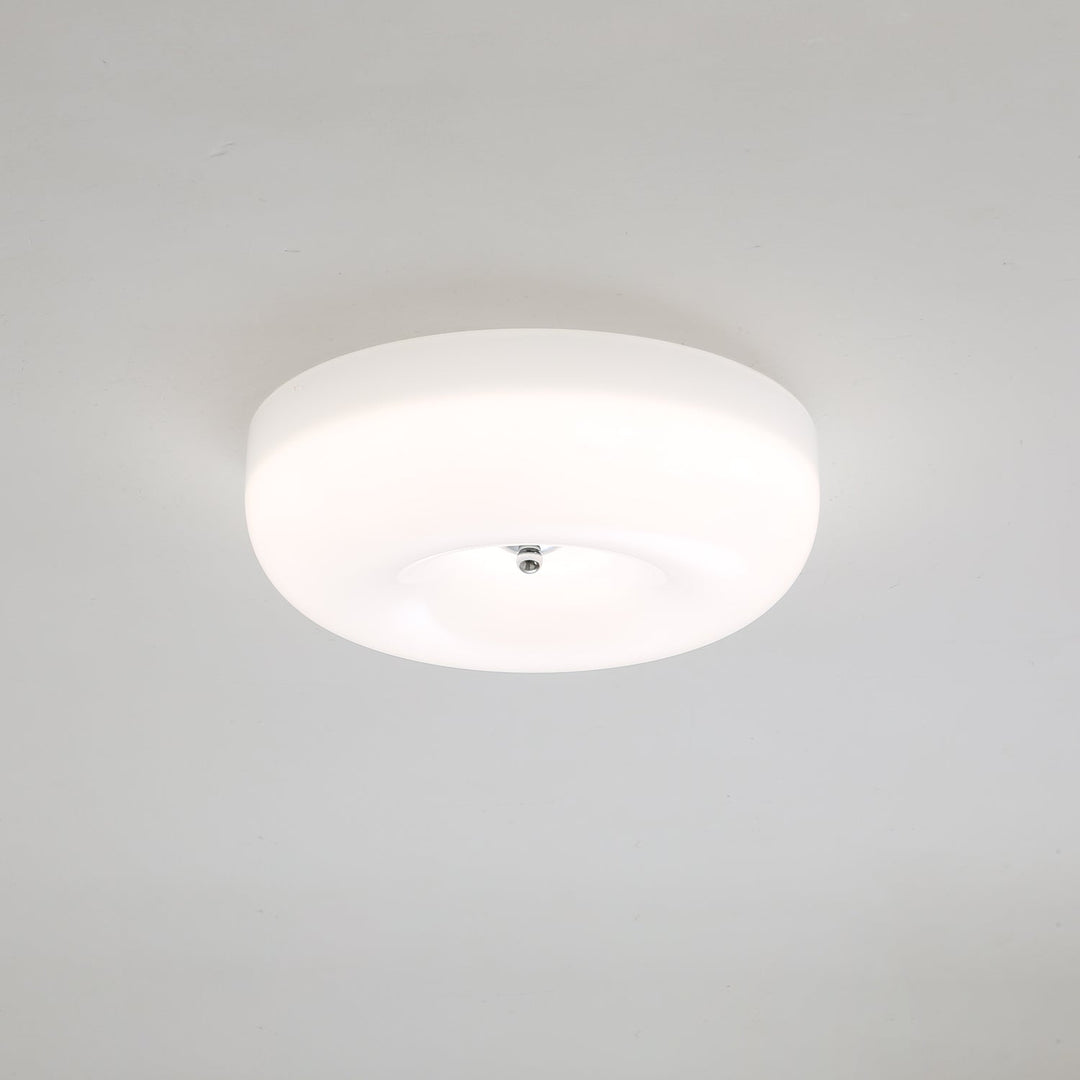 Afralia Moderne Plafond i Virvlet Glass