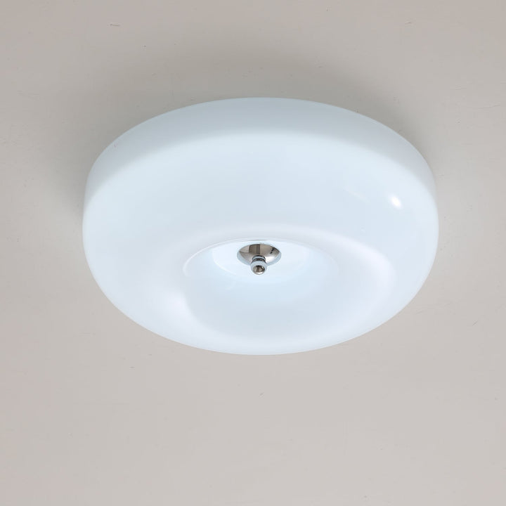 Afralia Moderne Plafond i Virvlet Glass