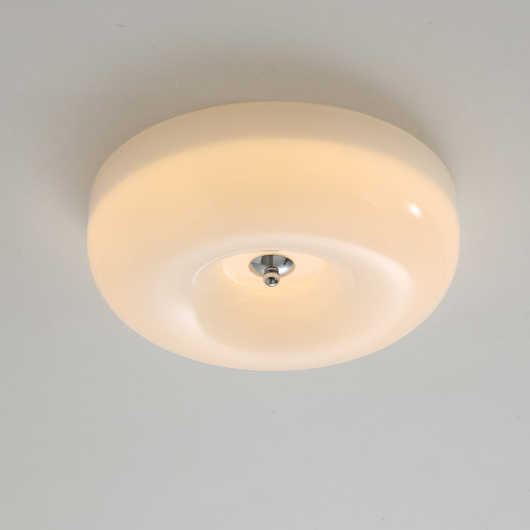 Afralia Moderne Plafond i Virvlet Glass