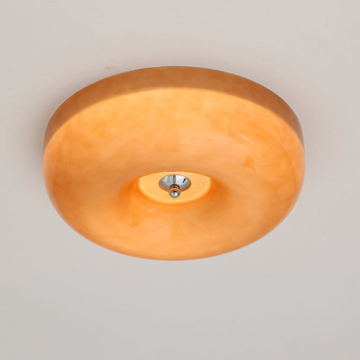 Afralia Moderne Plafond i Virvlet Glass