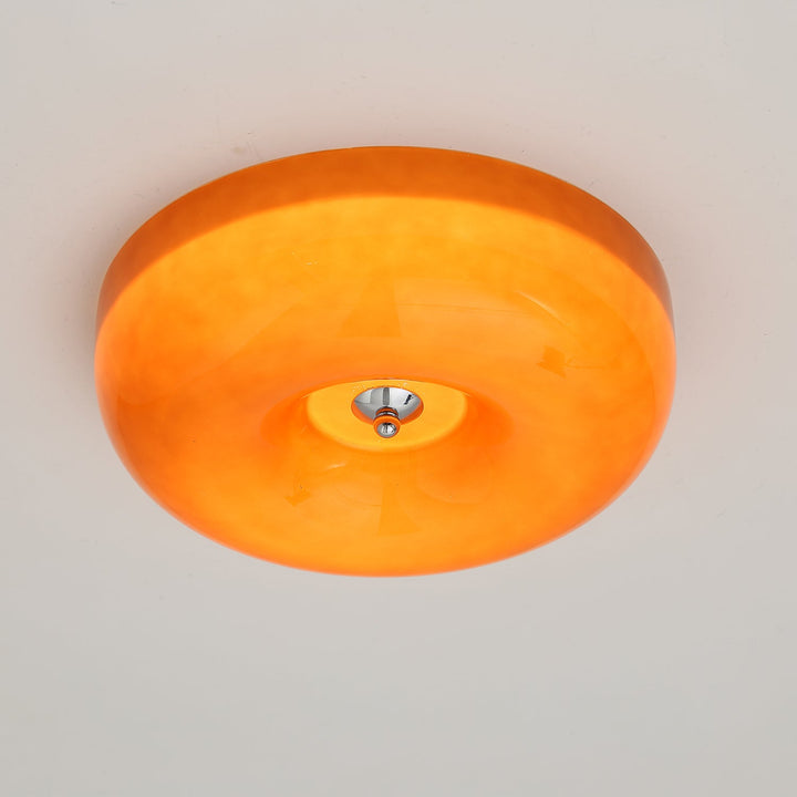 Afralia Moderne Plafond i Virvlet Glass