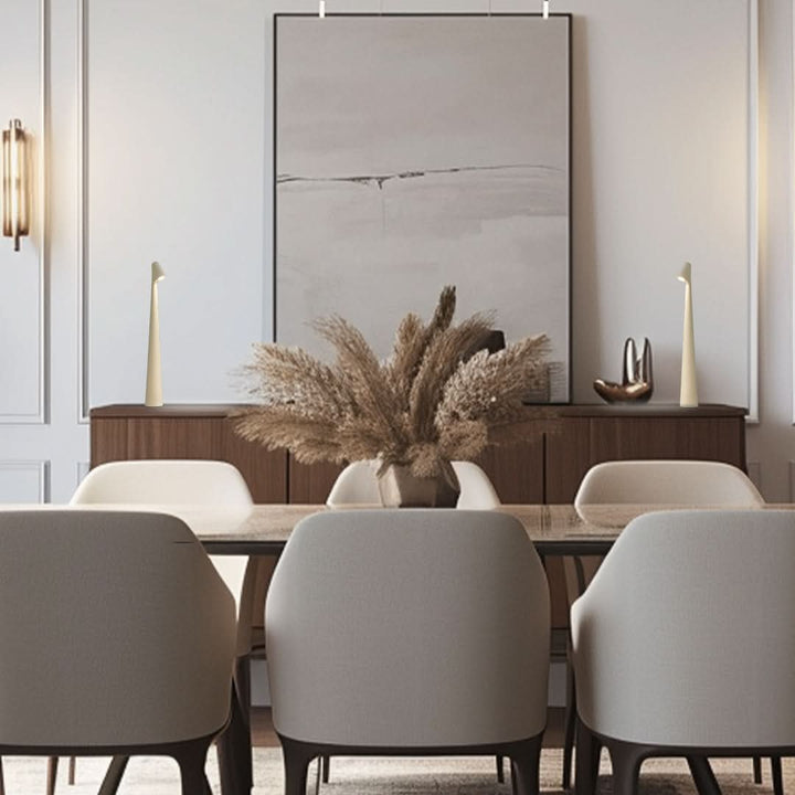 Trådløs LED-bordlampe i designerstil med 3-trinns touch-dimming