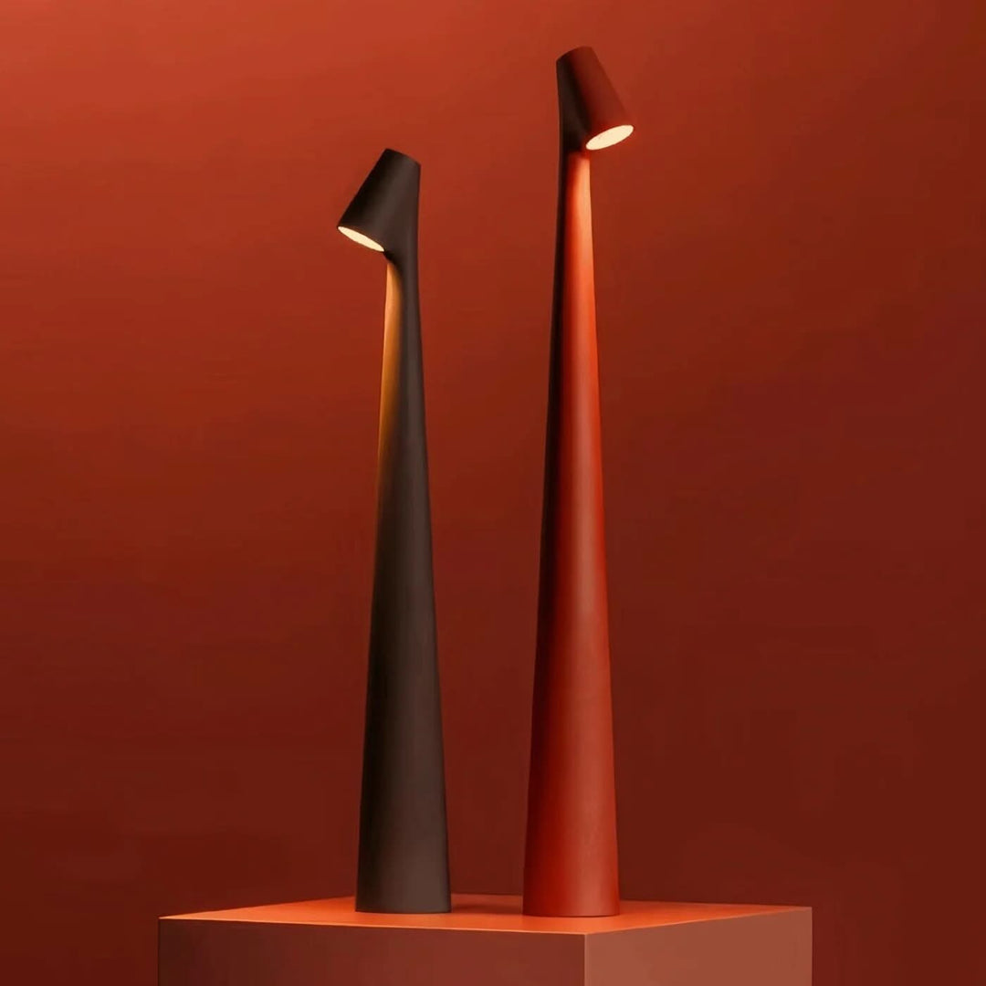 Trådløs LED-bordlampe i designerstil med 3-trinns touch-dimming