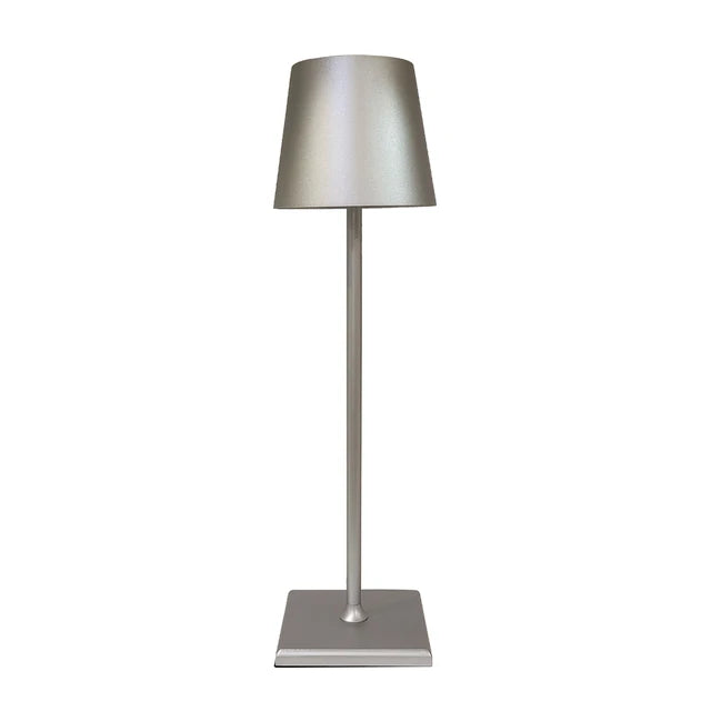 Trådløs bordlampe | Minimalistisk design | Dimbart LED-lys