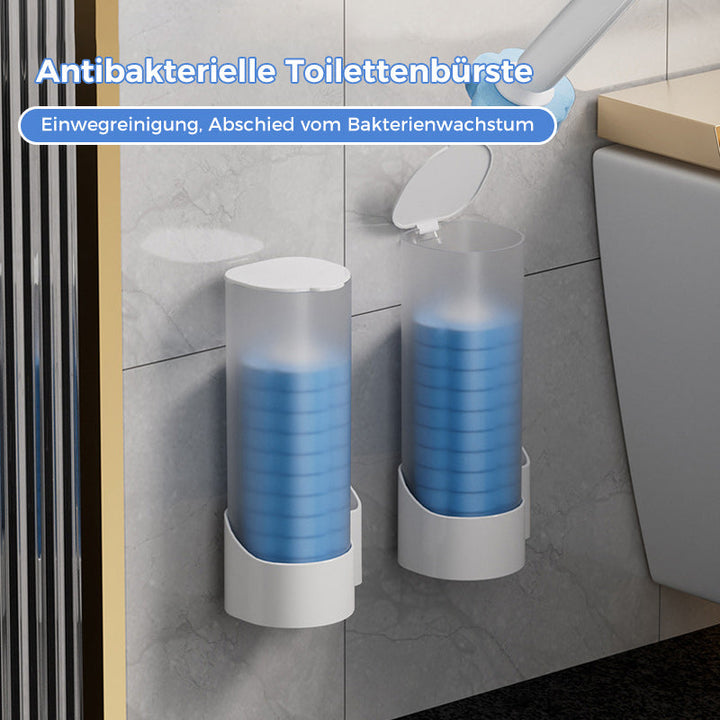 Toalettbørste til engangsbruk | Antibakterielle, hygieniske svampehoder