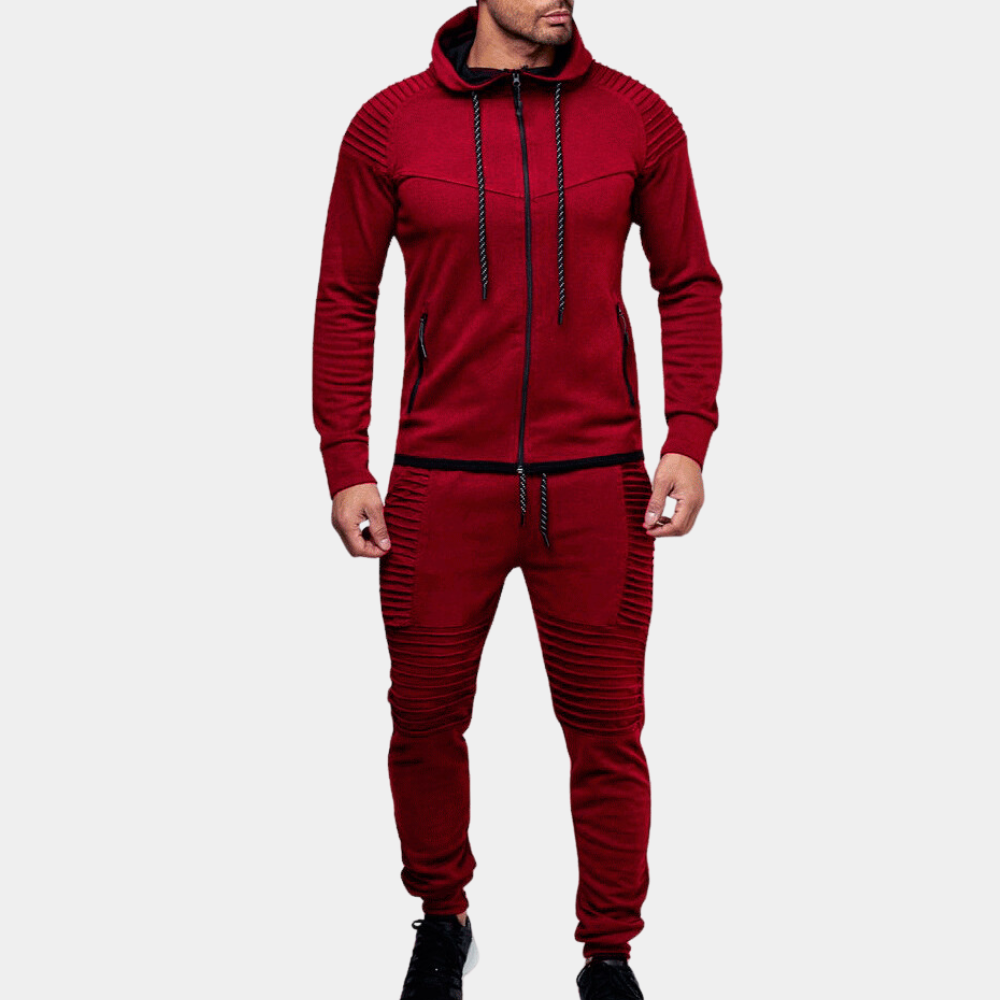 Casual Hette Treningsdrakt for Menn Modern Komfort Møter Funksjonell Stil