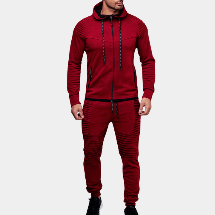 Casual Hette Treningsdrakt for Menn Modern Komfort Møter Funksjonell Stil