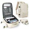 Multifunksjonell dameryggsekk 35 L med USB-tilkobling