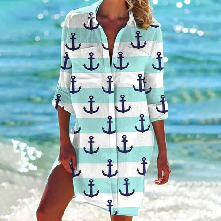 Kvinners Sommer Skjorte – Avslappet Design
