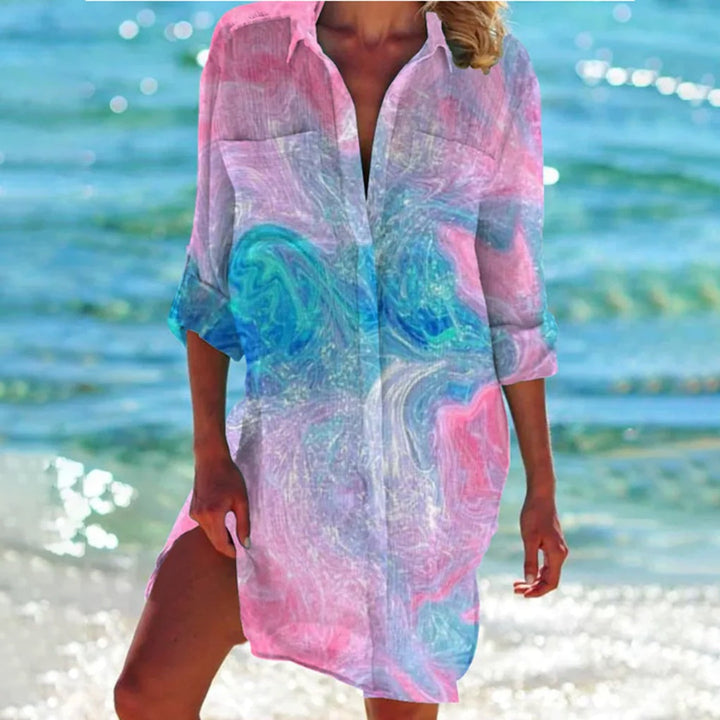 Kvinners Sommer Skjorte – Avslappet Design