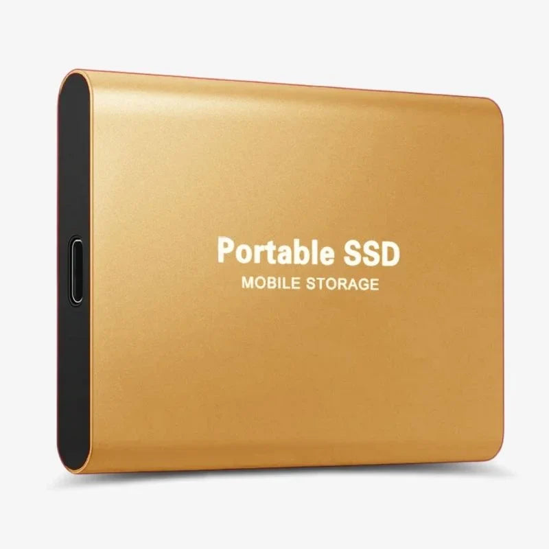 Bærbar høyhastighets ekstern SSD