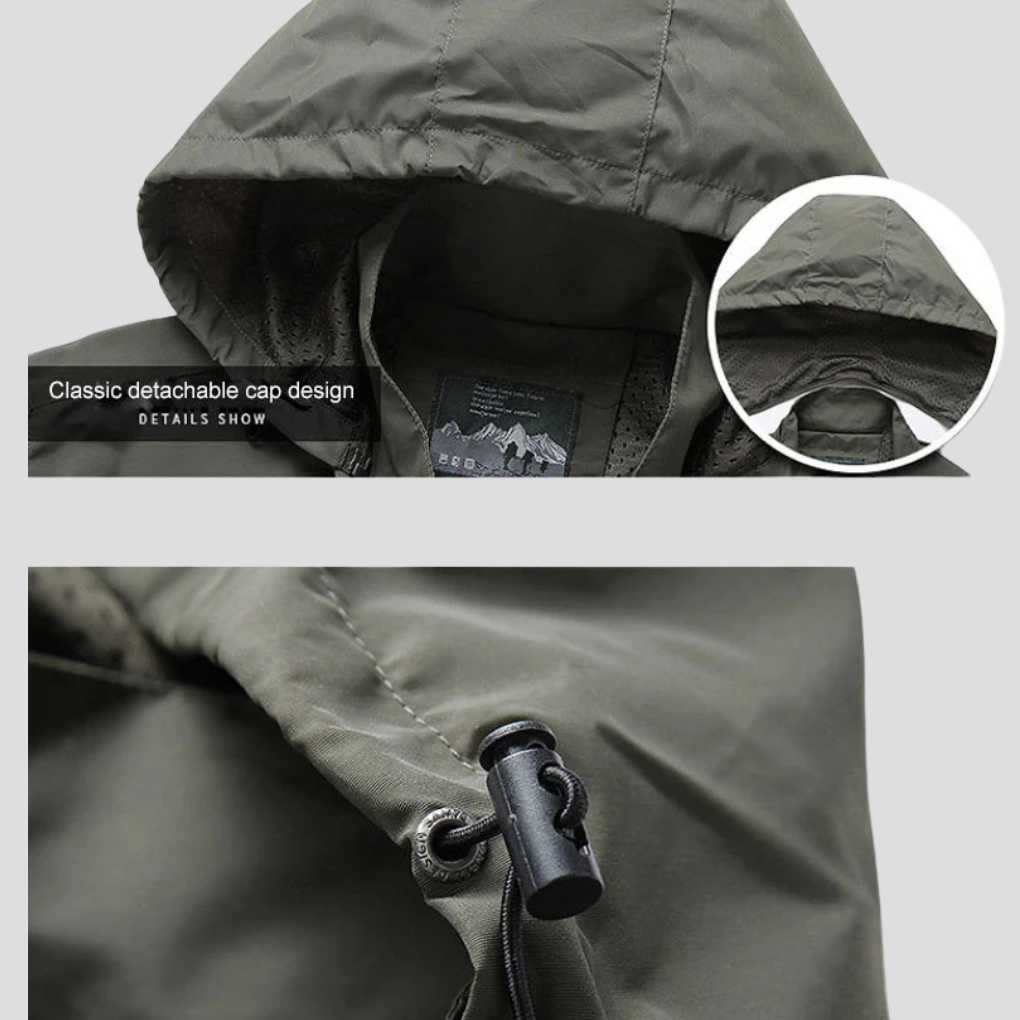 Menns Softshell Jakke – Vinterklar Design med Utendørsfunksjoner