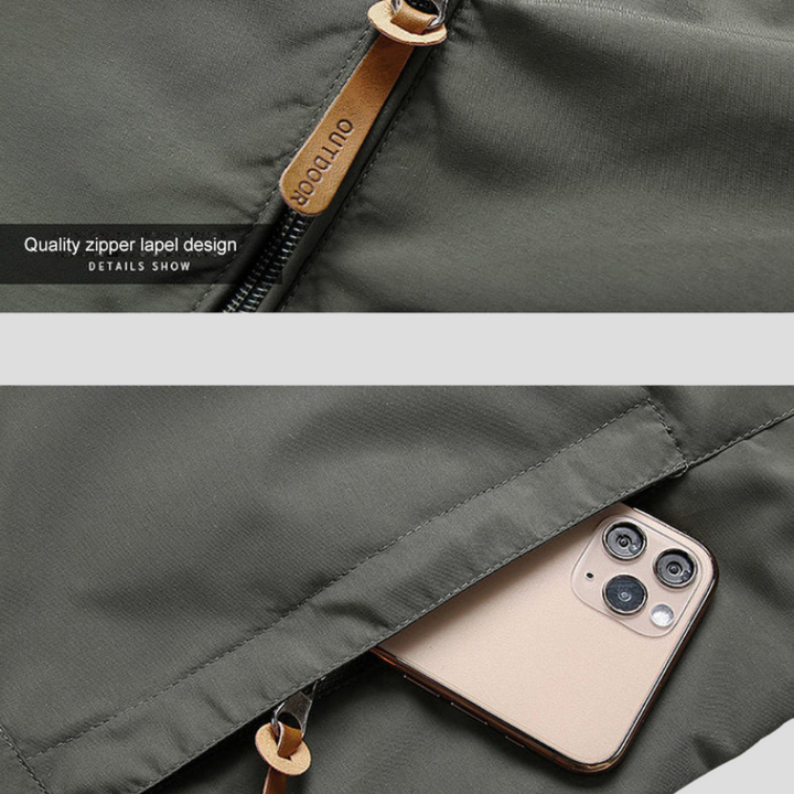 Menns Softshell Jakke – Vinterklar Design med Utendørsfunksjoner