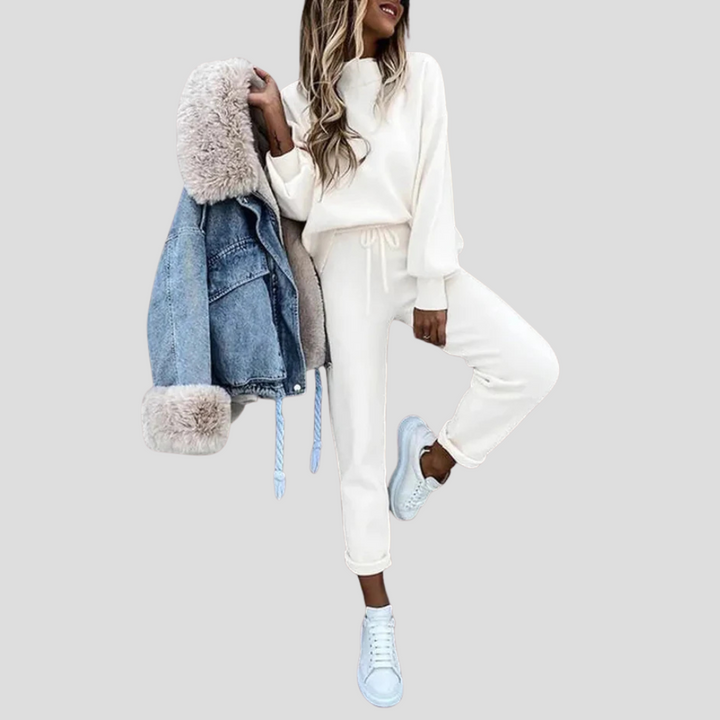 Kvinners Avslappet-Passform Treningsdrakt Sett