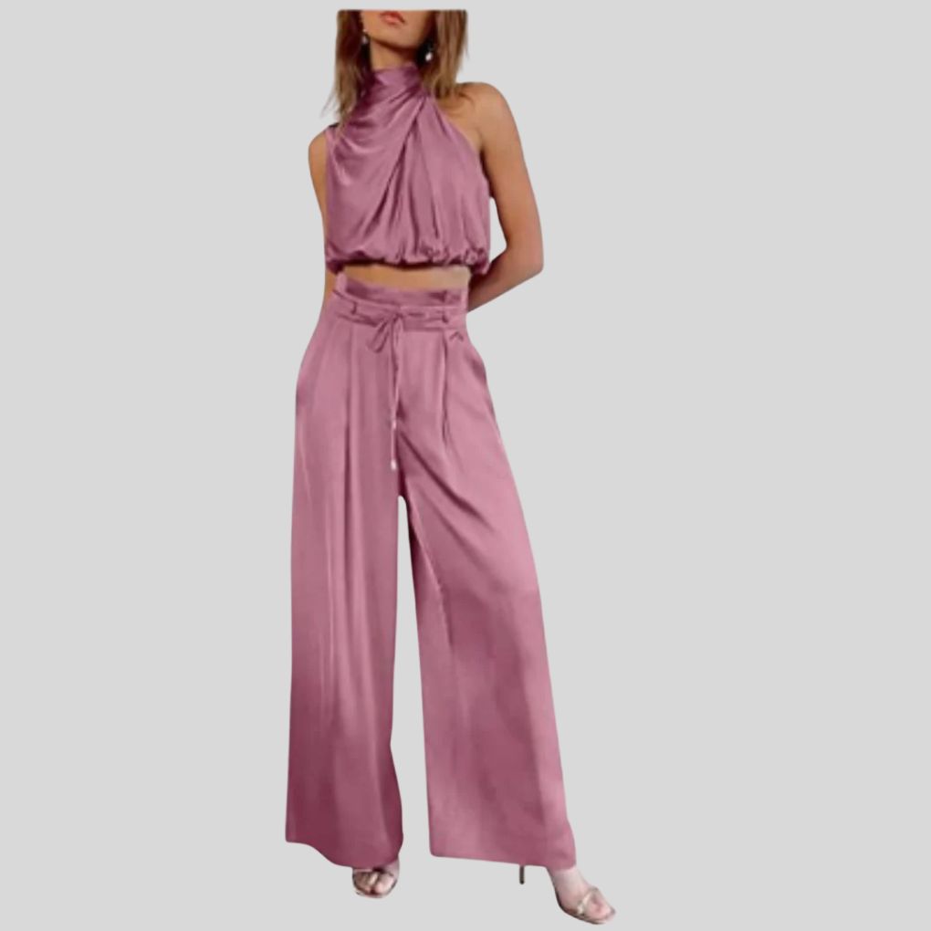 Kvinnesommer-jumpsuit – Minimalistisk design med allsidig stil