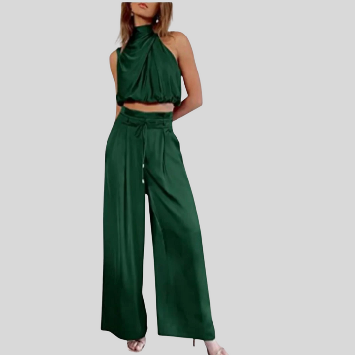Kvinnesommer-jumpsuit – Minimalistisk design med allsidig stil