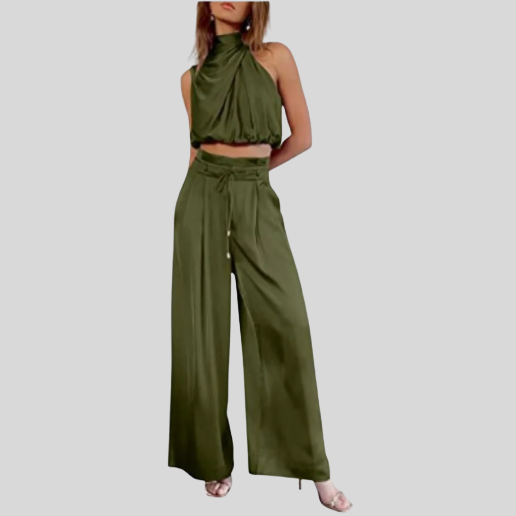 Kvinnesommer-jumpsuit – Minimalistisk design med allsidig stil