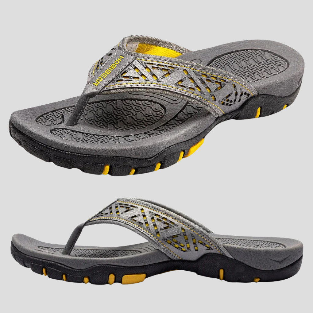 Herreslip-on vannsko – Gripende design for våte forhold