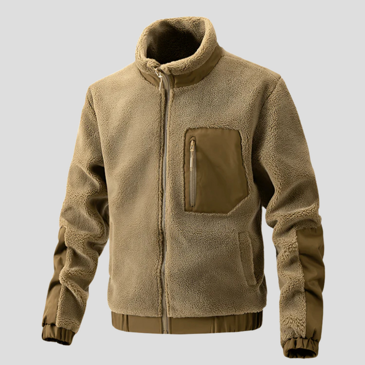 Menns Utendørs Fleece Jakke