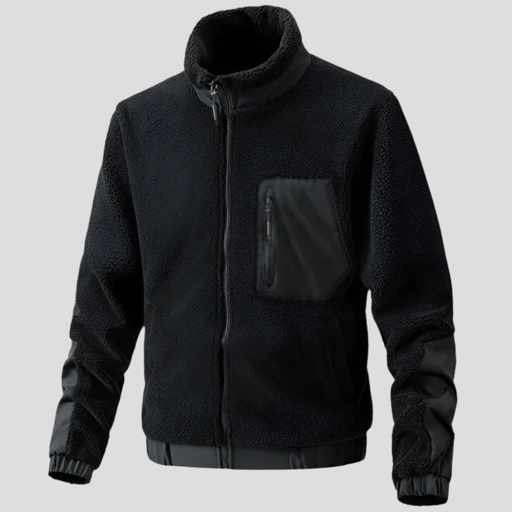 Menns Utendørs Fleece Jakke