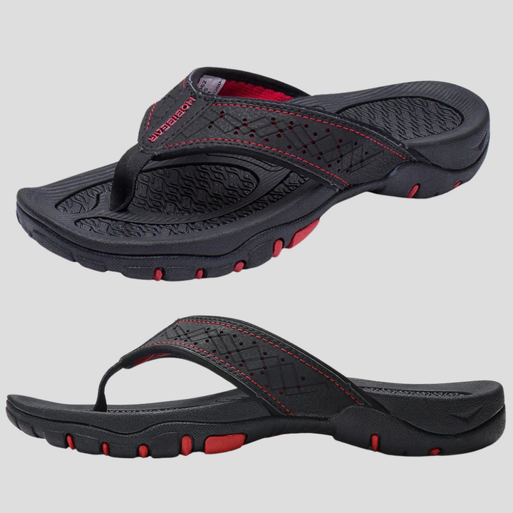 Herreslip-on vannsko – Gripende design for våte forhold