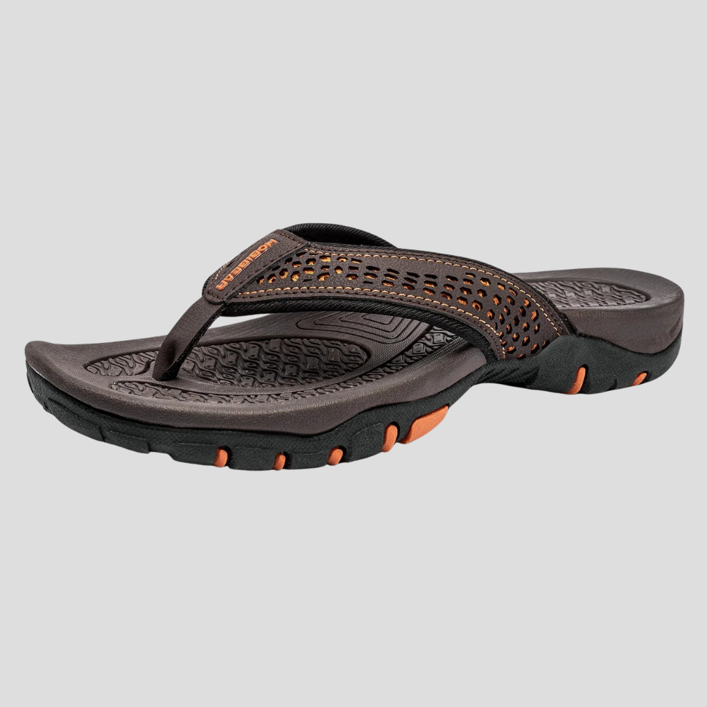 Herreslip-on vannsko – Gripende design for våte forhold