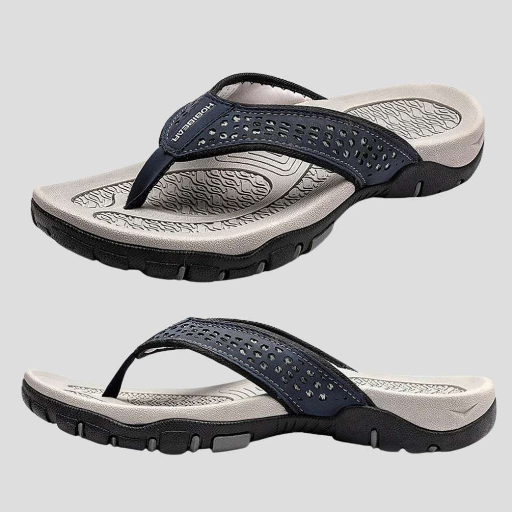 Herreslip-on vannsko – Gripende design for våte forhold