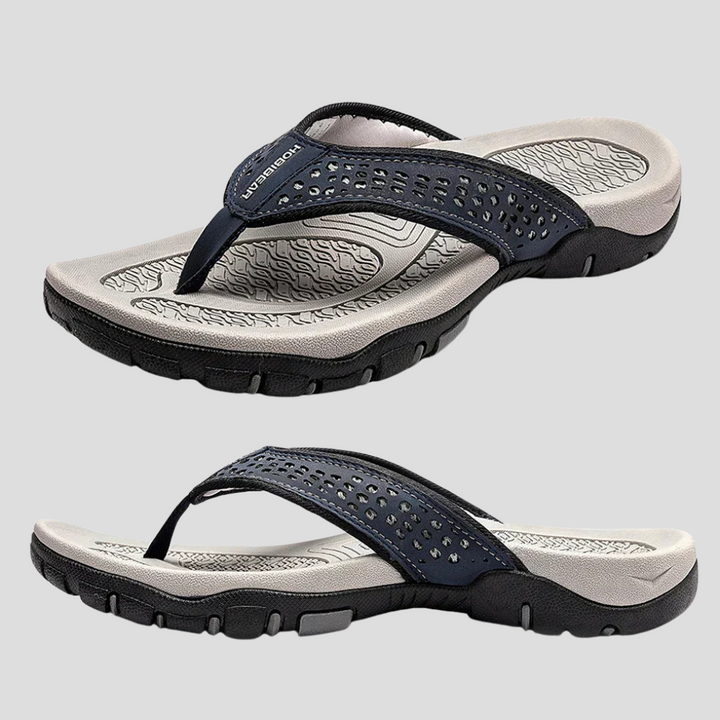 Herreslip-on vannsko – Gripende design for våte forhold