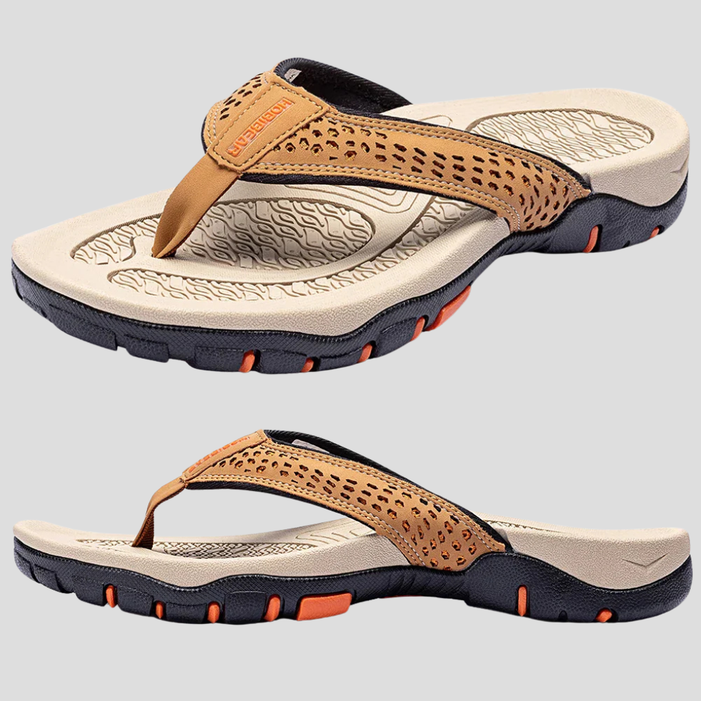 Herreslip-on vannsko – Gripende design for våte forhold