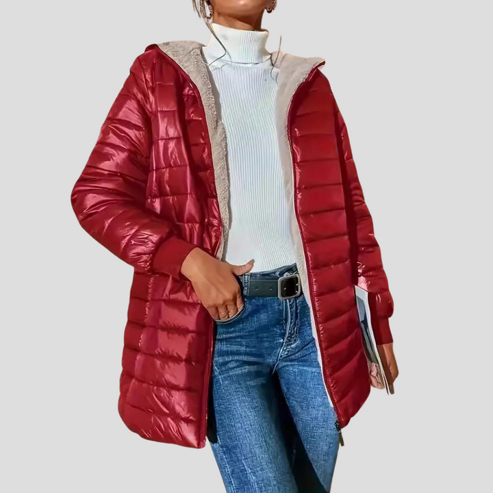 Kvinners Casual Vinterjakke