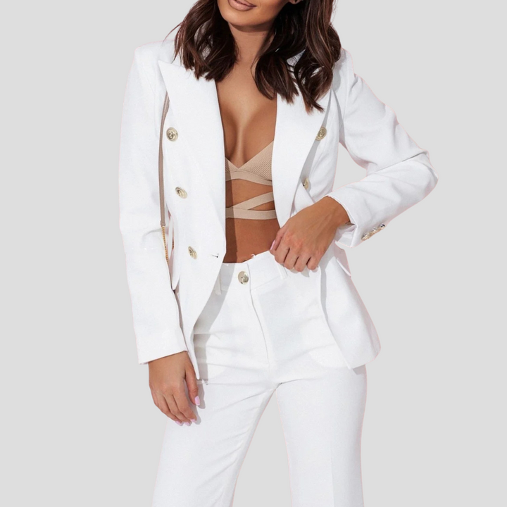 Kvinnens Elisea Blazer Sett – Moderne Sommerdrakt