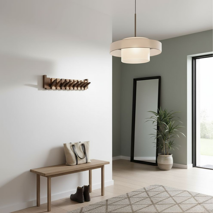 Piano garderobe i heltre | Elegante knagger til veggen
