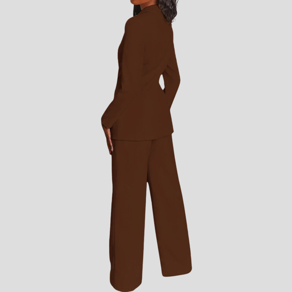 Kvinners Blazer & Bukse Sett