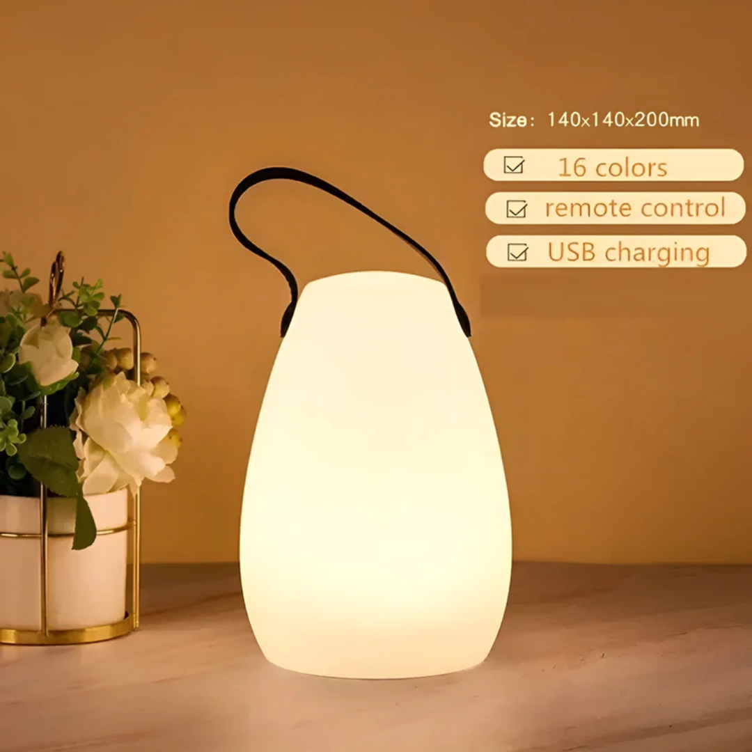 Bærbar Vanntett Trådløs Bordlampe - RadianceFlex