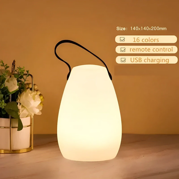 Bærbar Vanntett Trådløs Bordlampe - RadianceFlex