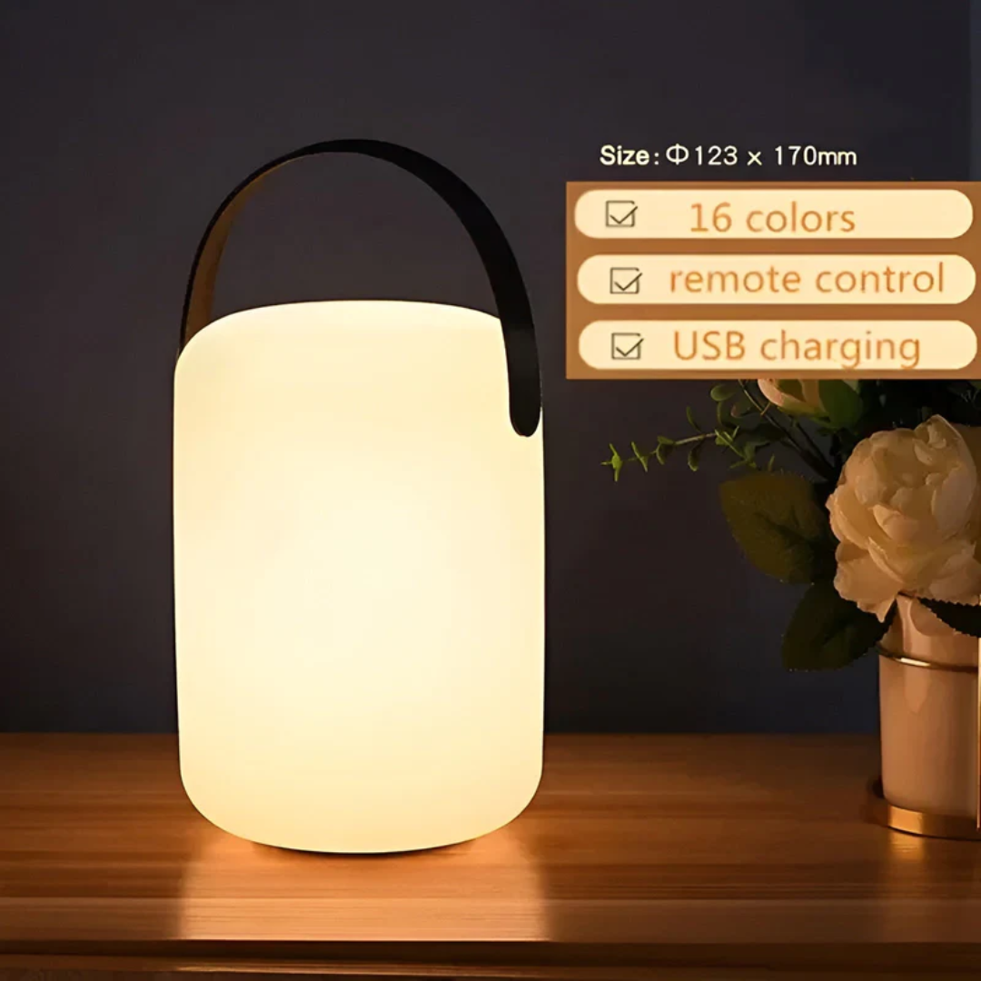 Bærbar Vanntett Trådløs Bordlampe - RadianceFlex