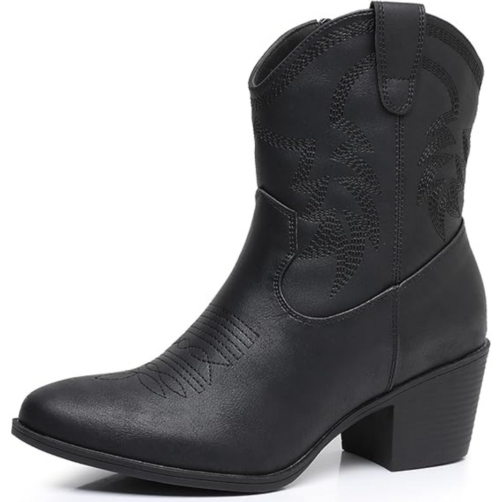Klassiset puolikorkeat cowgirl-saappaat - Tammy