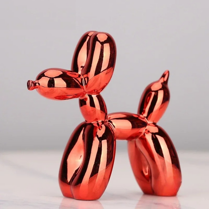 Ballonghund-skulptur | Banksy moderne kunst-dekor