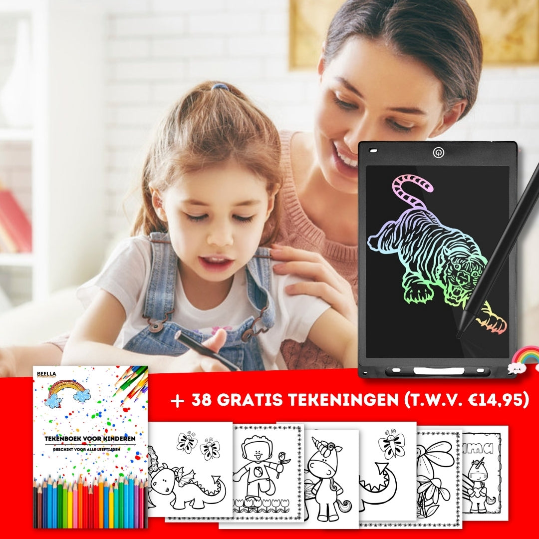 LCD-tegnebrett for barn - CreativeScribble