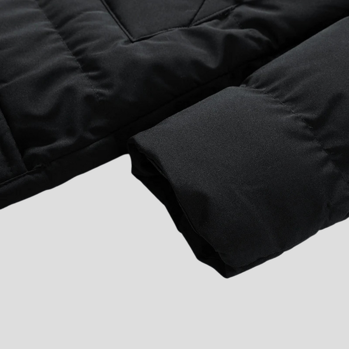 Herre Parka Frakk – Elegant Skjold for Hardt Vær