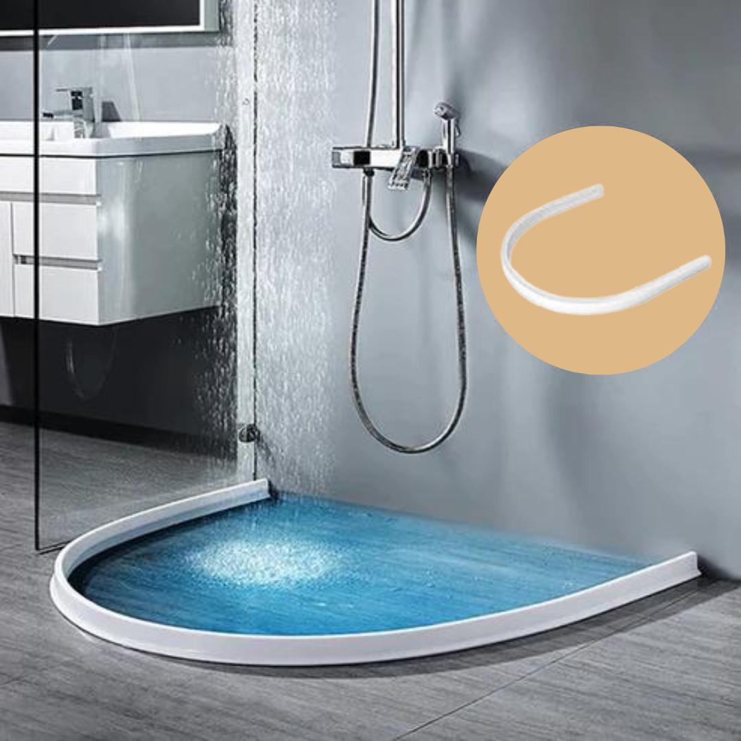 AquaBarrier Silikon Vannsperre | Premium Vanntett Strimmel for Bad og Dusjer