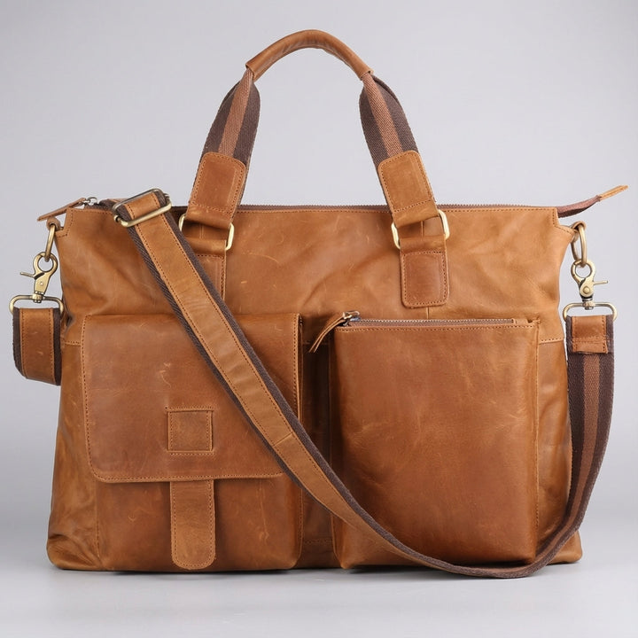 Vintage forretnings-laptopveske - VintagePack