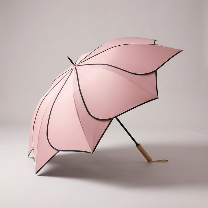 Feminin paraply med blomstermotiv - Woodloom