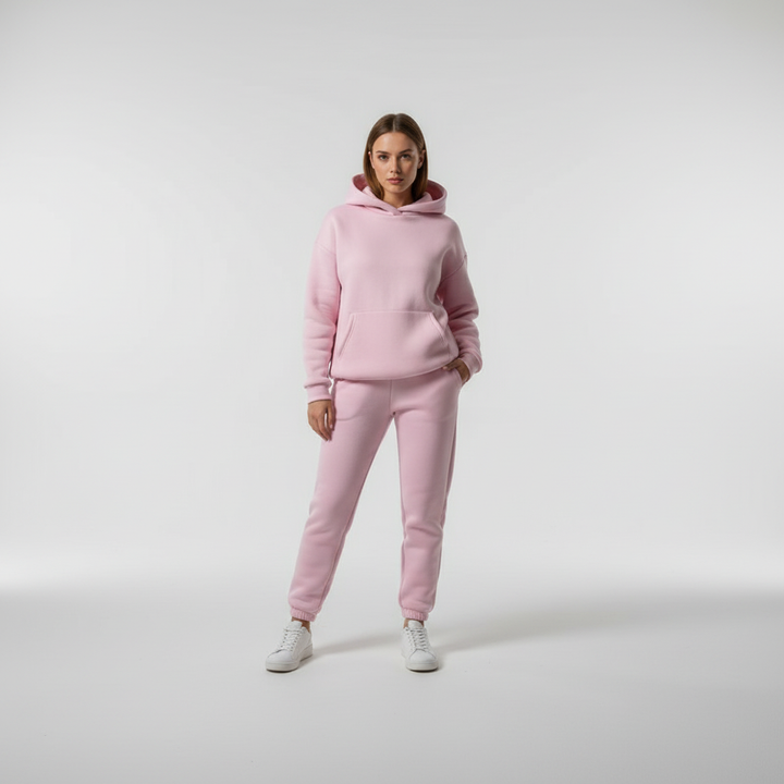 Mykt fleecesett med genser - Marie