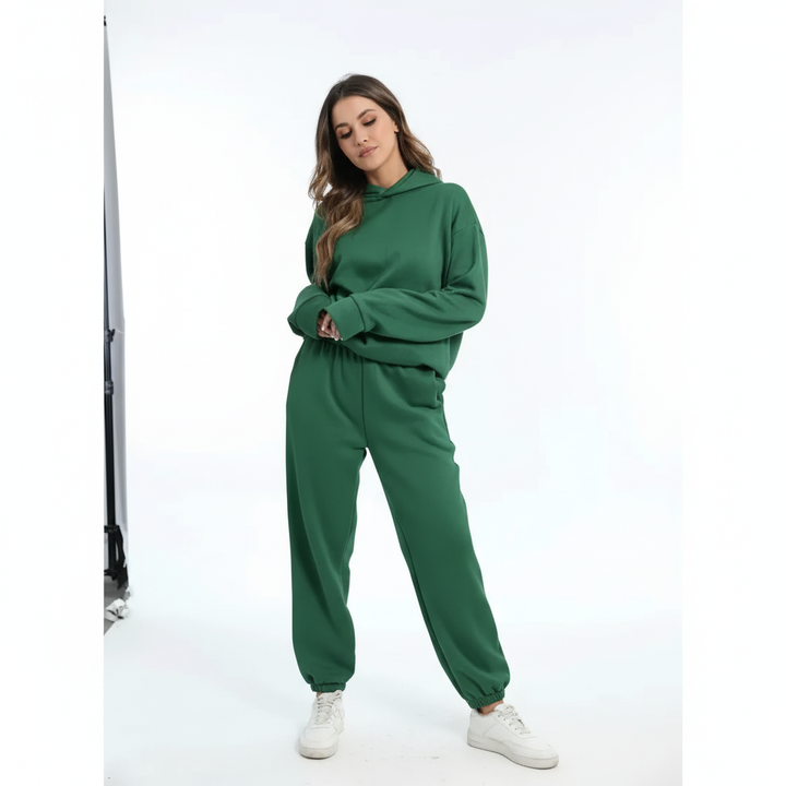 Mykt fleecesett med genser - Marie