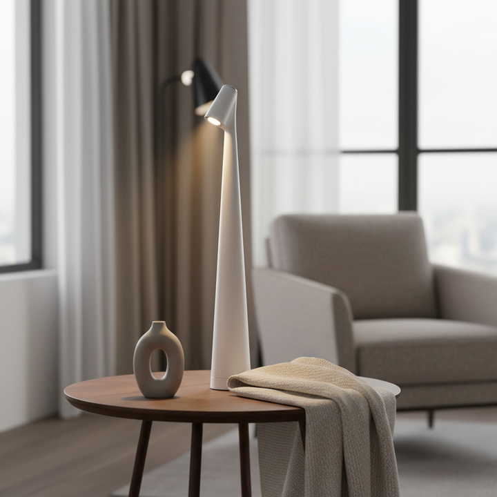 Oppladbar moderne bordlampe - Luminexa