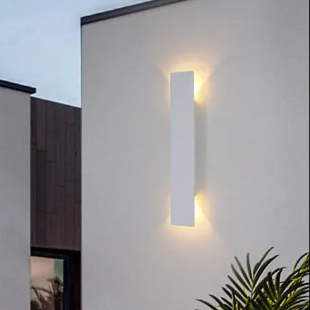 IP65 vanntett utendørs vegglampe i aluminium – moderne LED-vegglampe