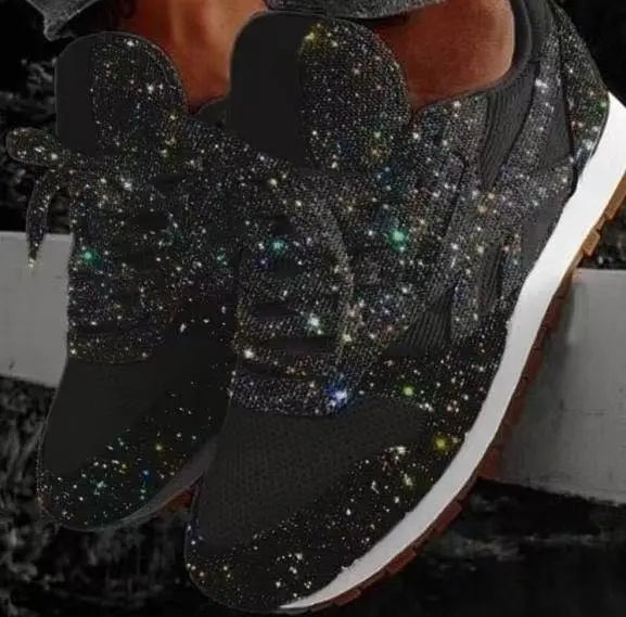 Glitter-lenkkarit naisille urheilullisella mukavuudella - Leona