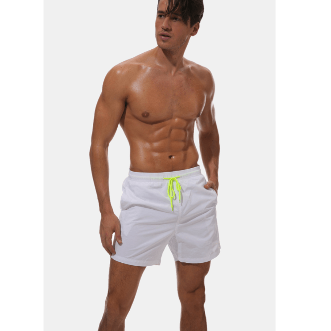 Badeshorts for herre | hurtigtørkende og sportslig design