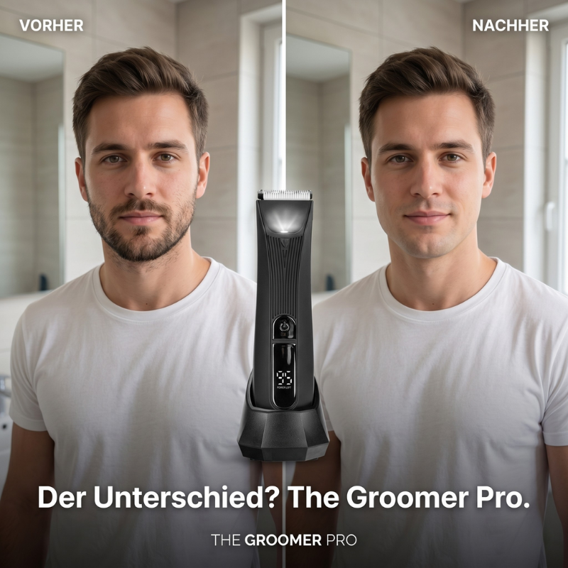 Alt-i-ett-trimmer for skjegg, hår og kropp